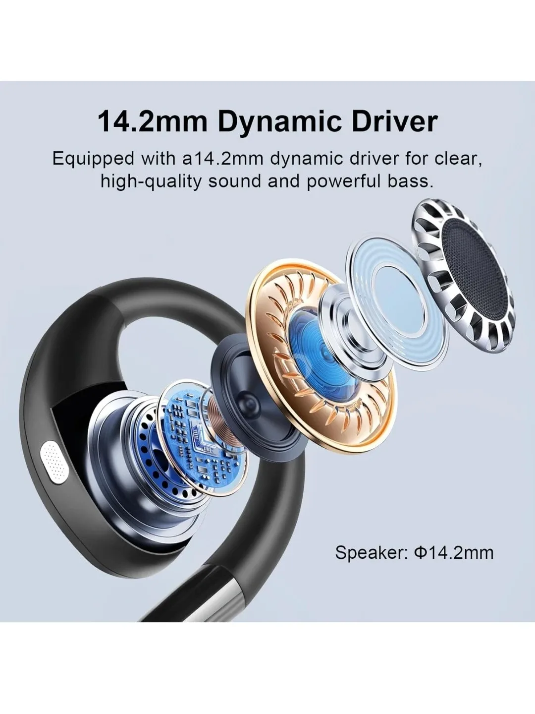 Open-Ear Design Wireless Earphones ##cleanout image indicator(4)