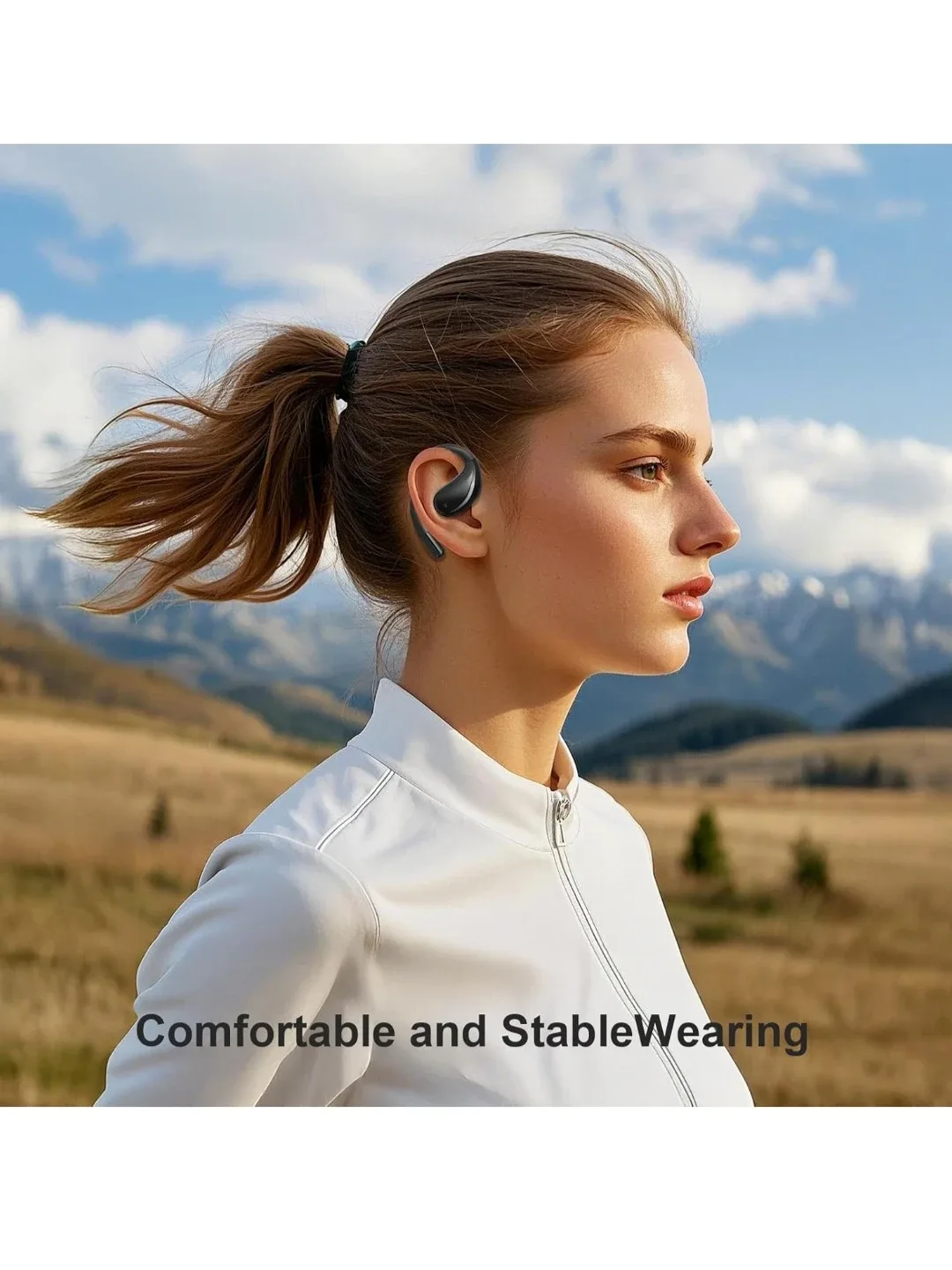Open-Ear Design Wireless Earphones ##cleanout image indicator(7)