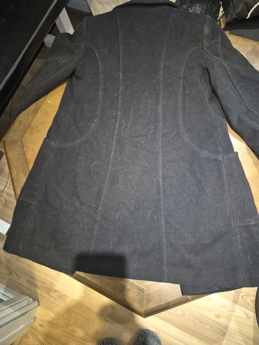 Jessica Petite Black Coat - Size 6 - photo 4