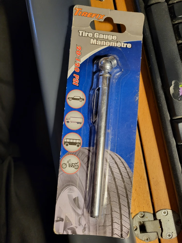 Tirefix Tire Gauge Manomètre 20-120 PSI