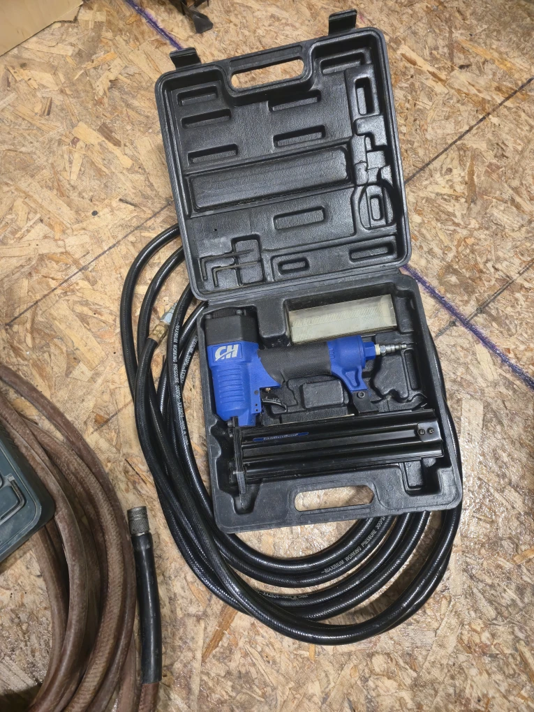 Air Nailer & Campbell Hausfeld Air Compressor - photo 4