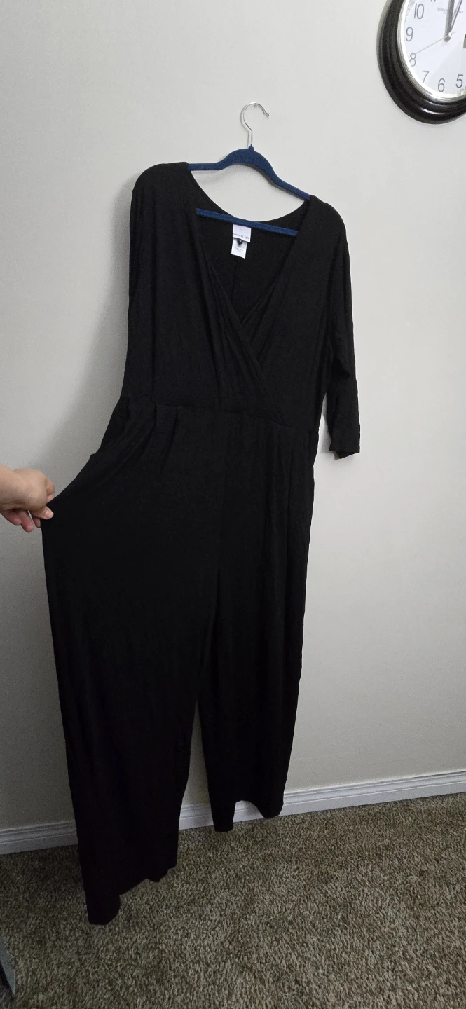 Sarah Sue Black Jumpsuit - Size XL - photo 3