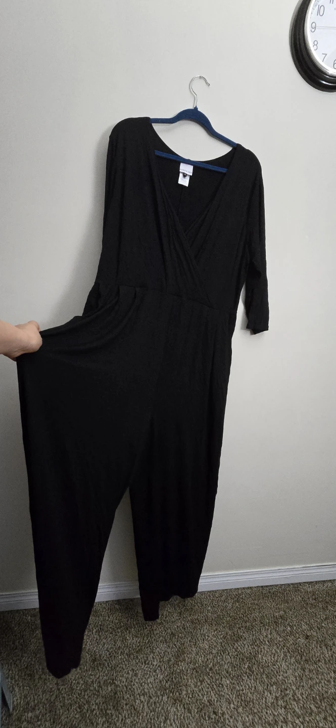 Sarah Sue Black Jumpsuit - Size XL - photo 4