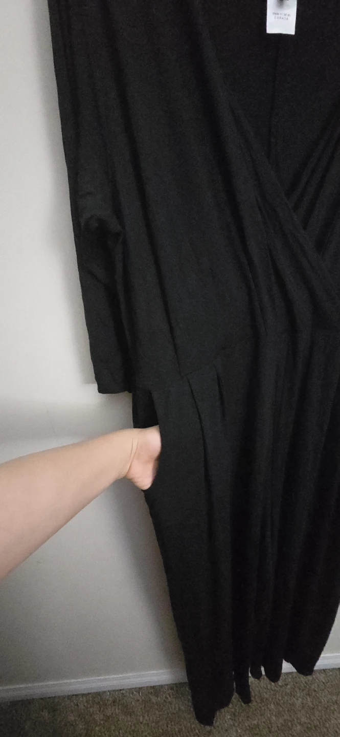 Sarah Sue Black Jumpsuit - Size XL - photo 5
