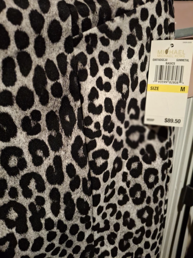 Michael Kors Leopard Print Skirt - Size M - photo 3