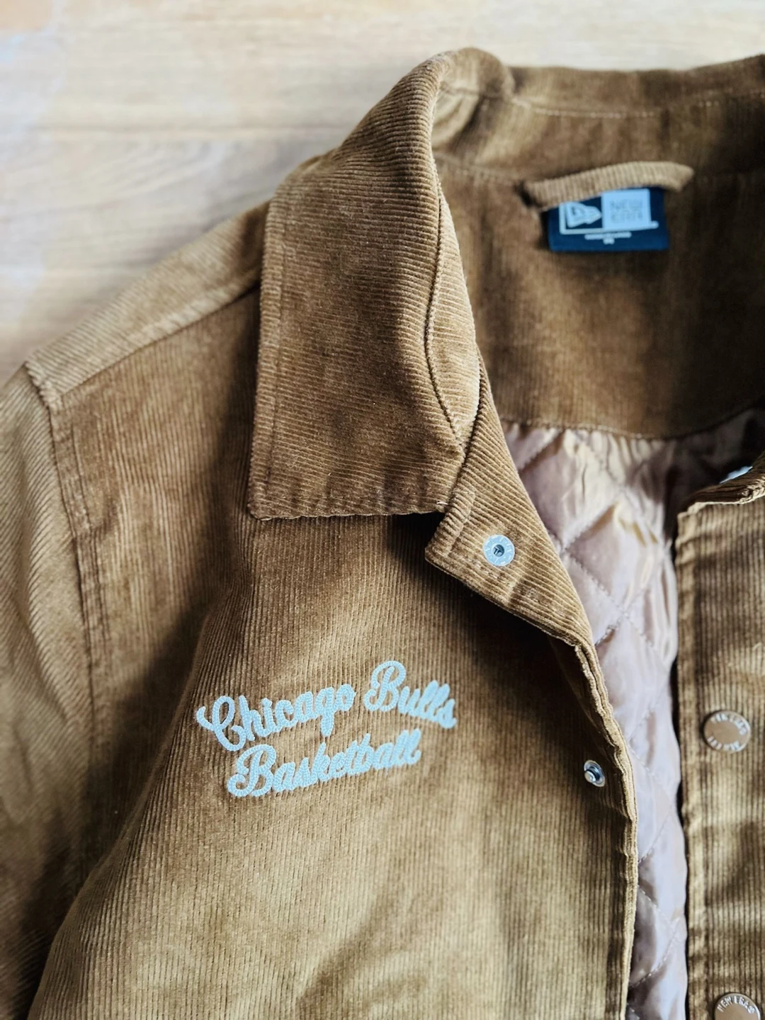 New Era Chicago Bulls Corduroy Jacket - photo 3