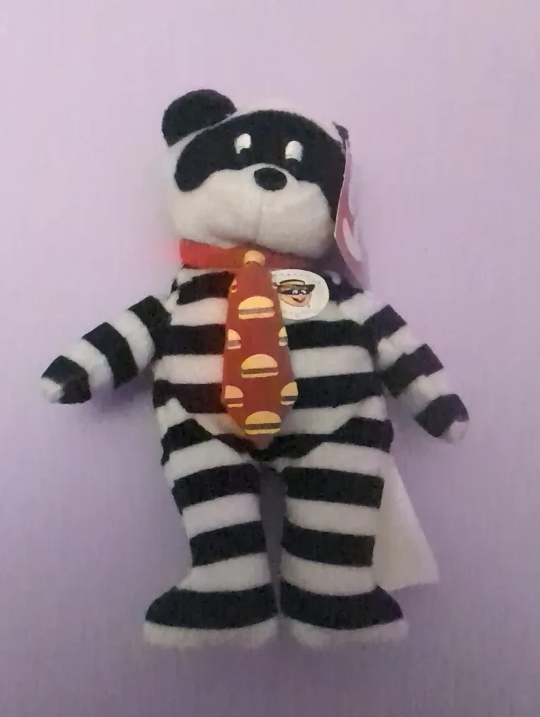McDonald's Hamburglar TY Beanie Baby - 2004