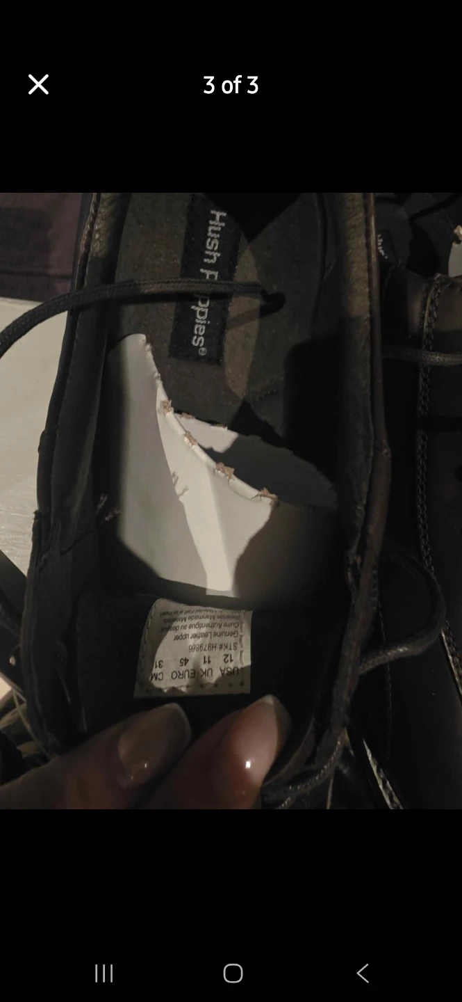 Shoes - Mens steel toe hushpuppies - NEW - photo 3