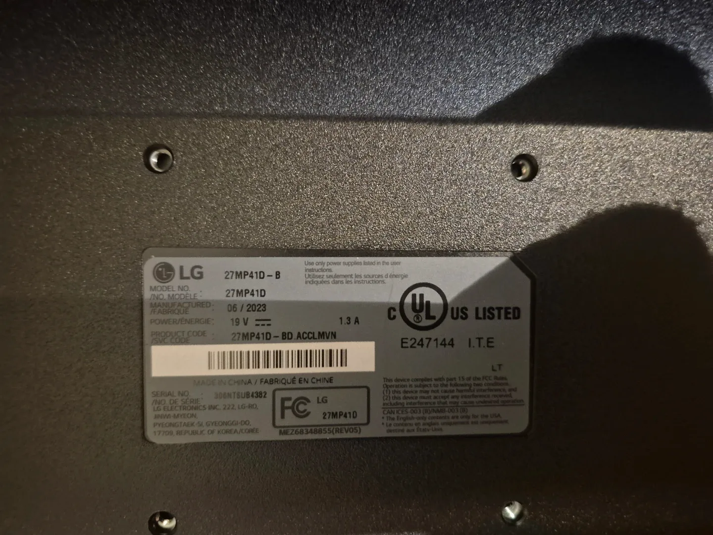 New LG 27MP41D-B 27" Monitor image indicator(3)
