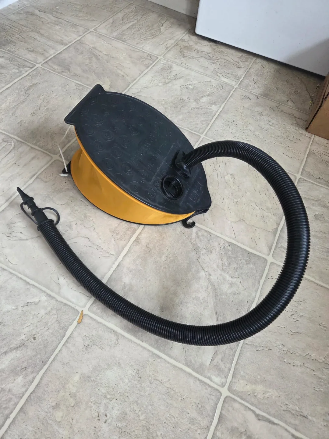 Like New Foot Air Pump, High-Volume Bellows Inflator