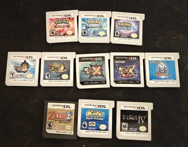 #Cleanout - 3DS Games - Only Monster Hunter games left