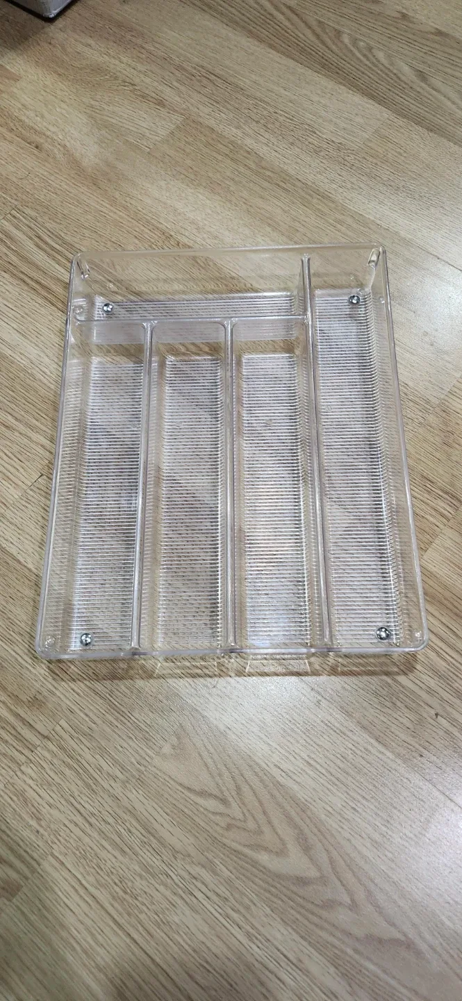 Clear Premium Plastic Drawer Organizer