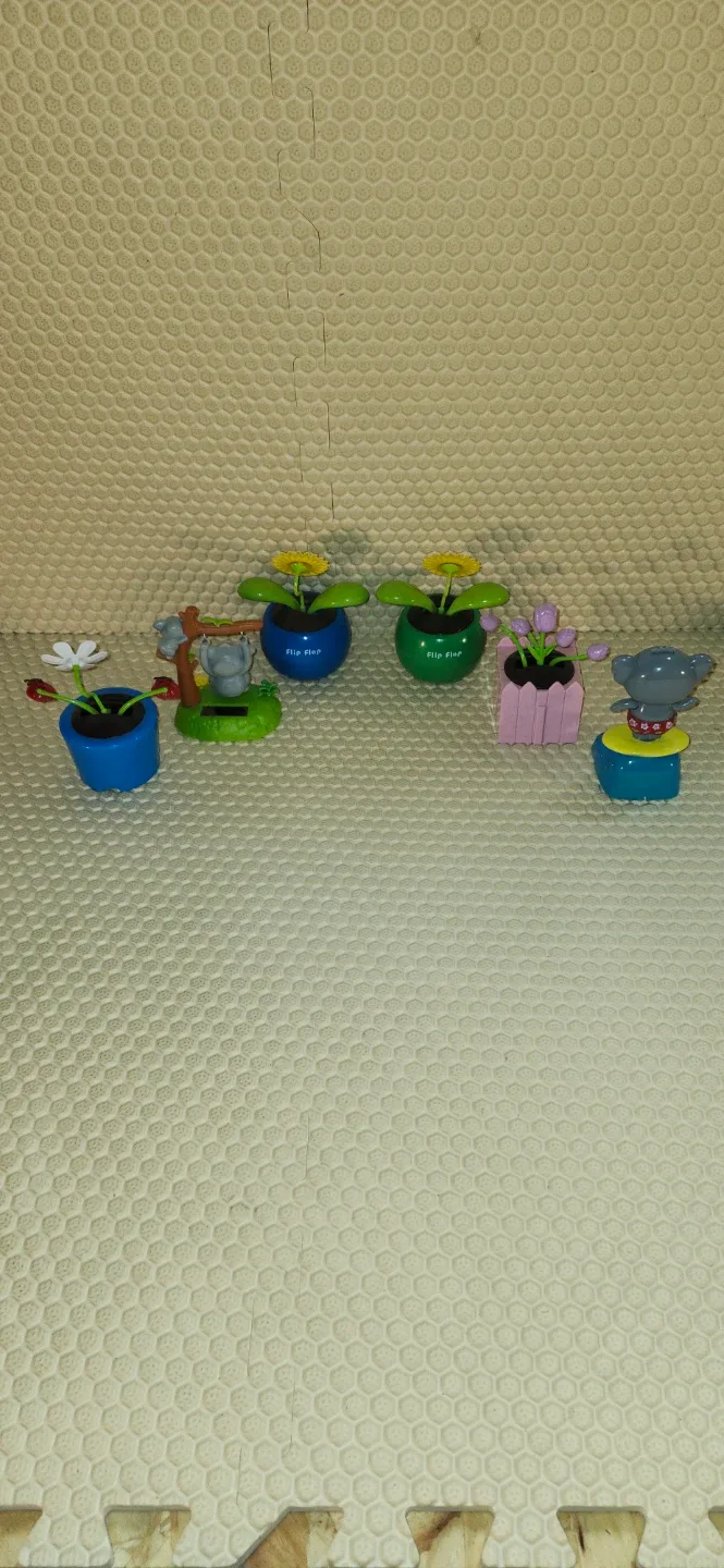 6 Flip Flap Solar Powered Dancing Flower image indicator(2)