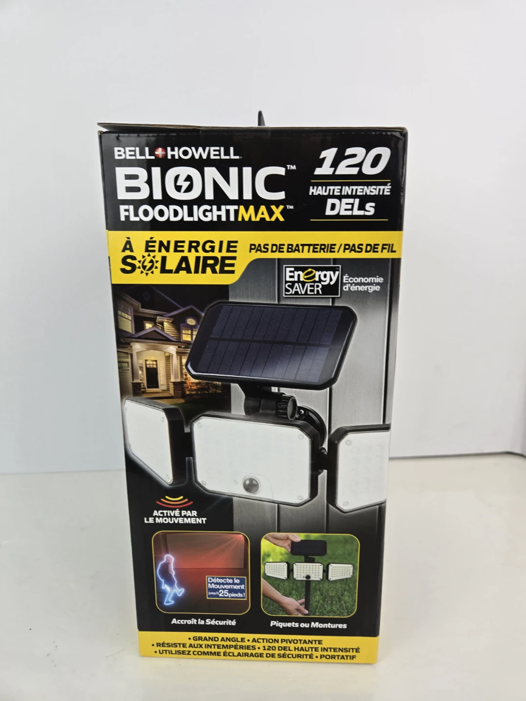 Brand new in box solar powered motion activated LED Light - photo 2