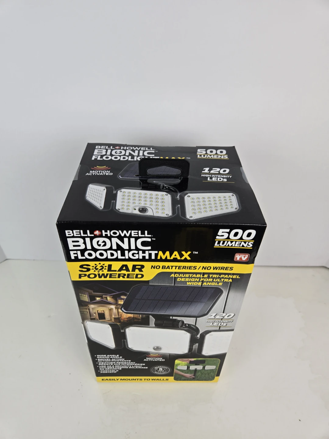 Brand new in box solar powered motion activated LED Light - photo 3