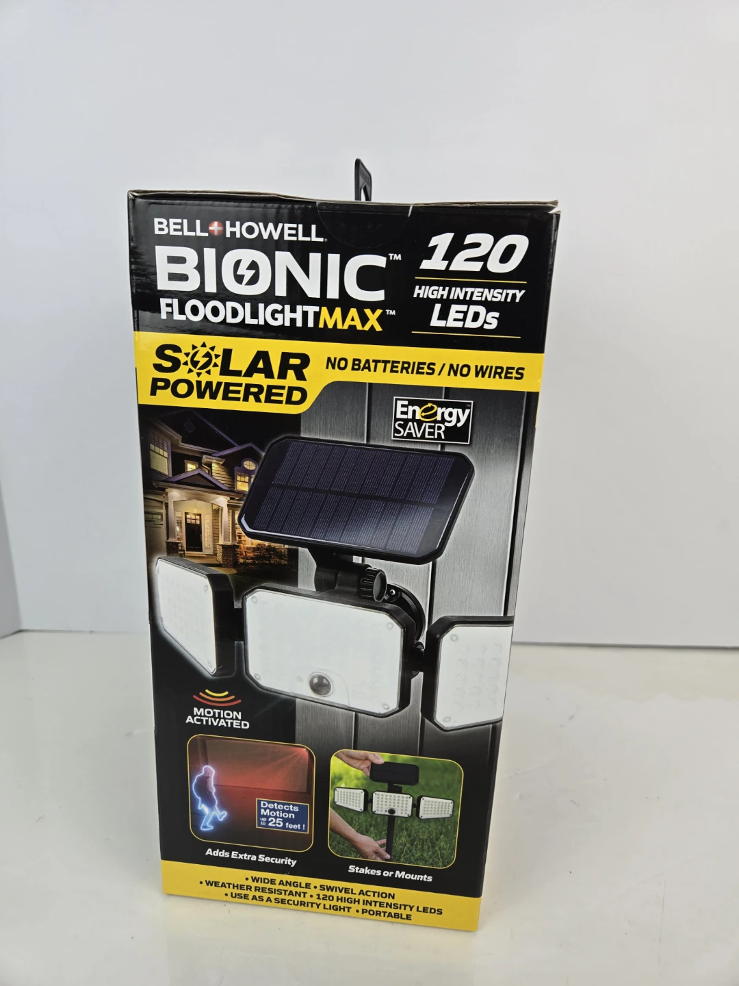 Brand new in box solar powered motion activated LED Light - photo 4