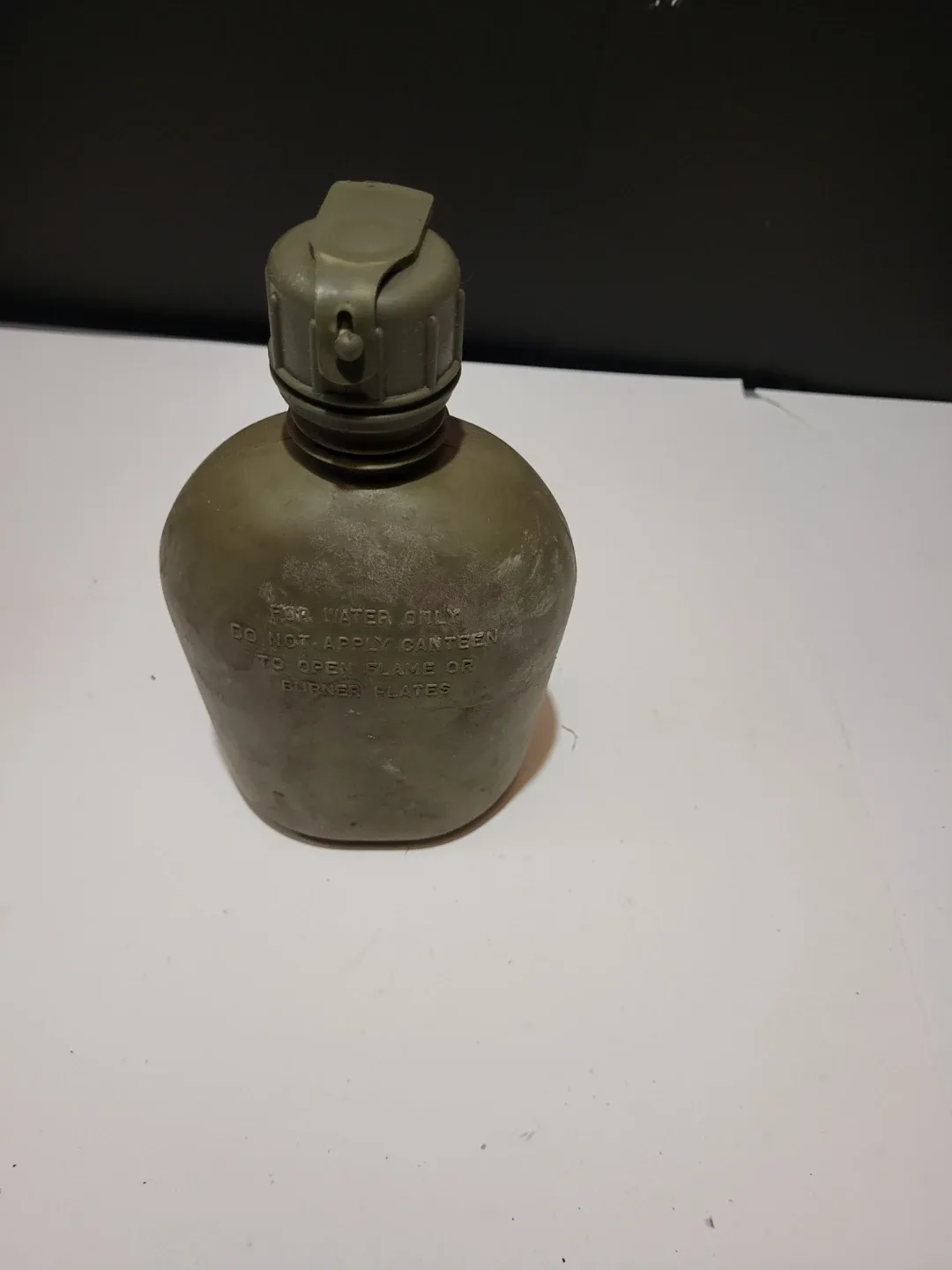 Olive Green Military Canteen - Water Bottle Army Surplus