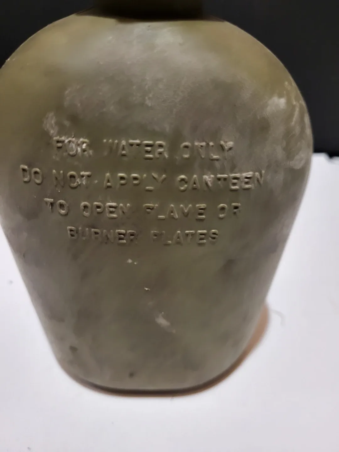 Olive Green Military Canteen - Water Bottle Army Surplus image indicator(2)