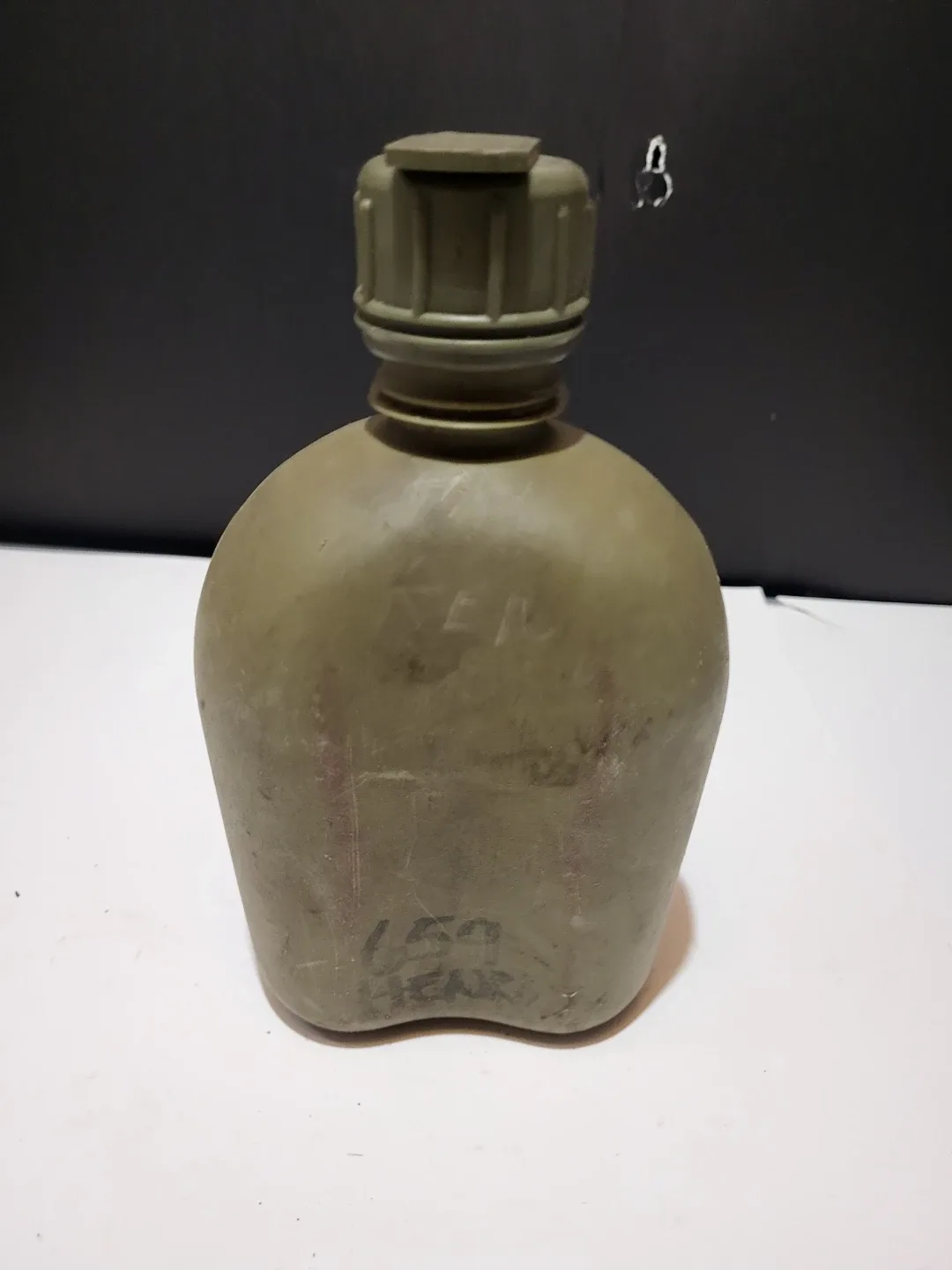 Olive Green Military Canteen - Water Bottle Army Surplus image indicator(3)