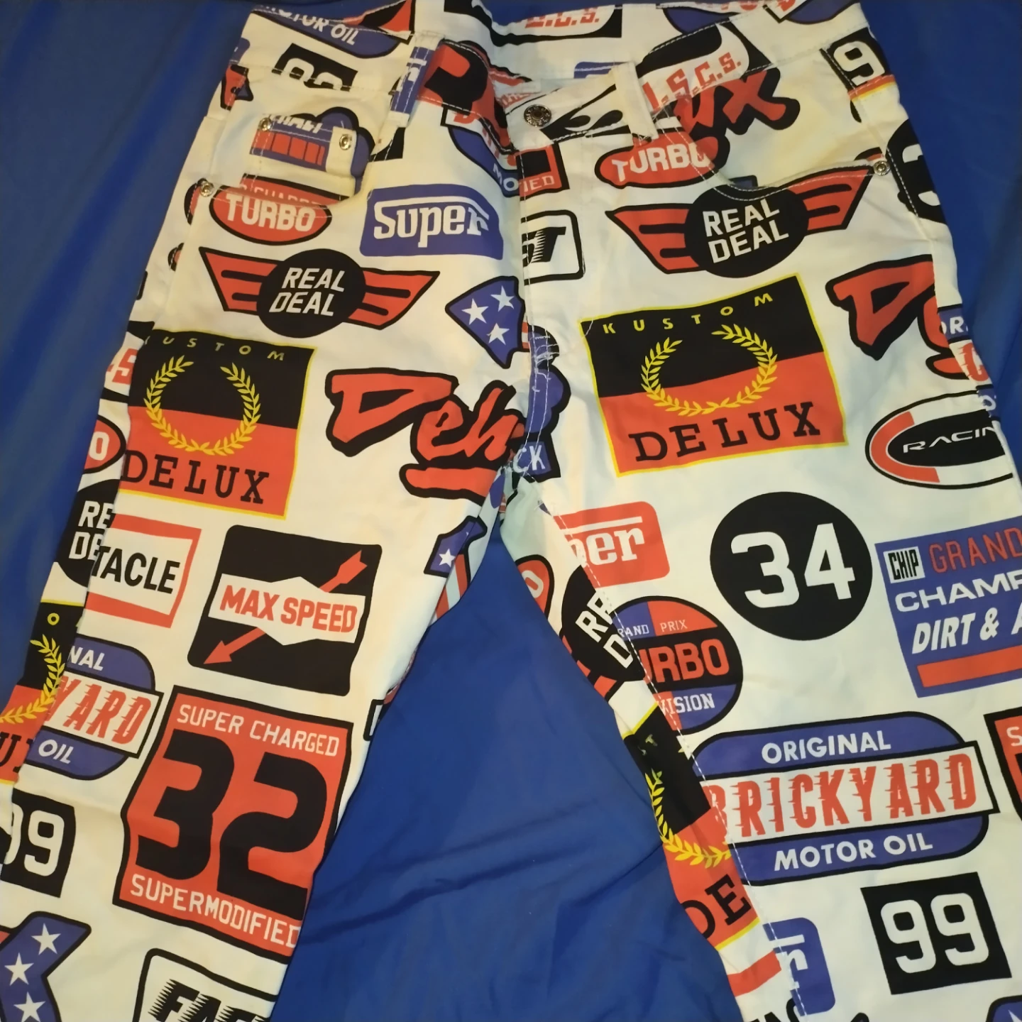 Patterned Pants