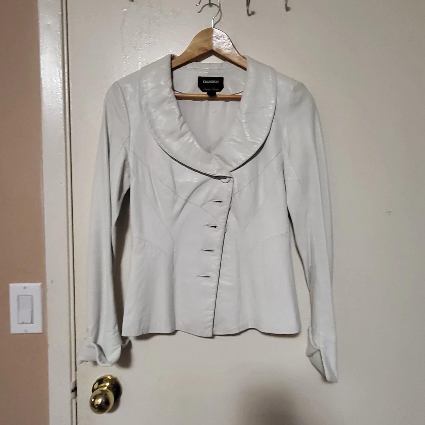 Danier Italian Leather Jacket - 2XS