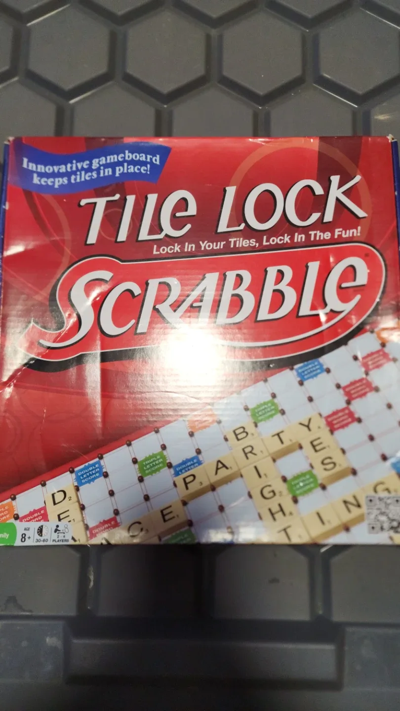 Tile Lock Scrabble Game - Hasbro
