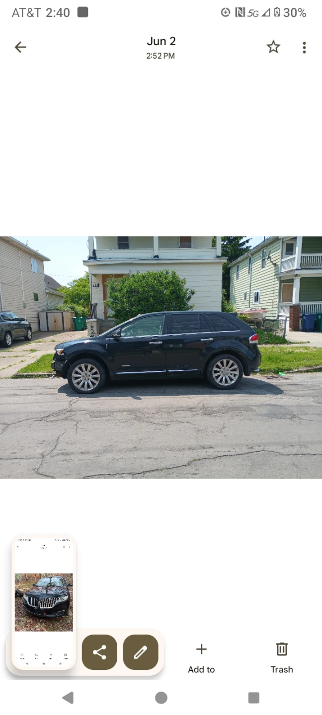 Lincoln MKX Black SUV