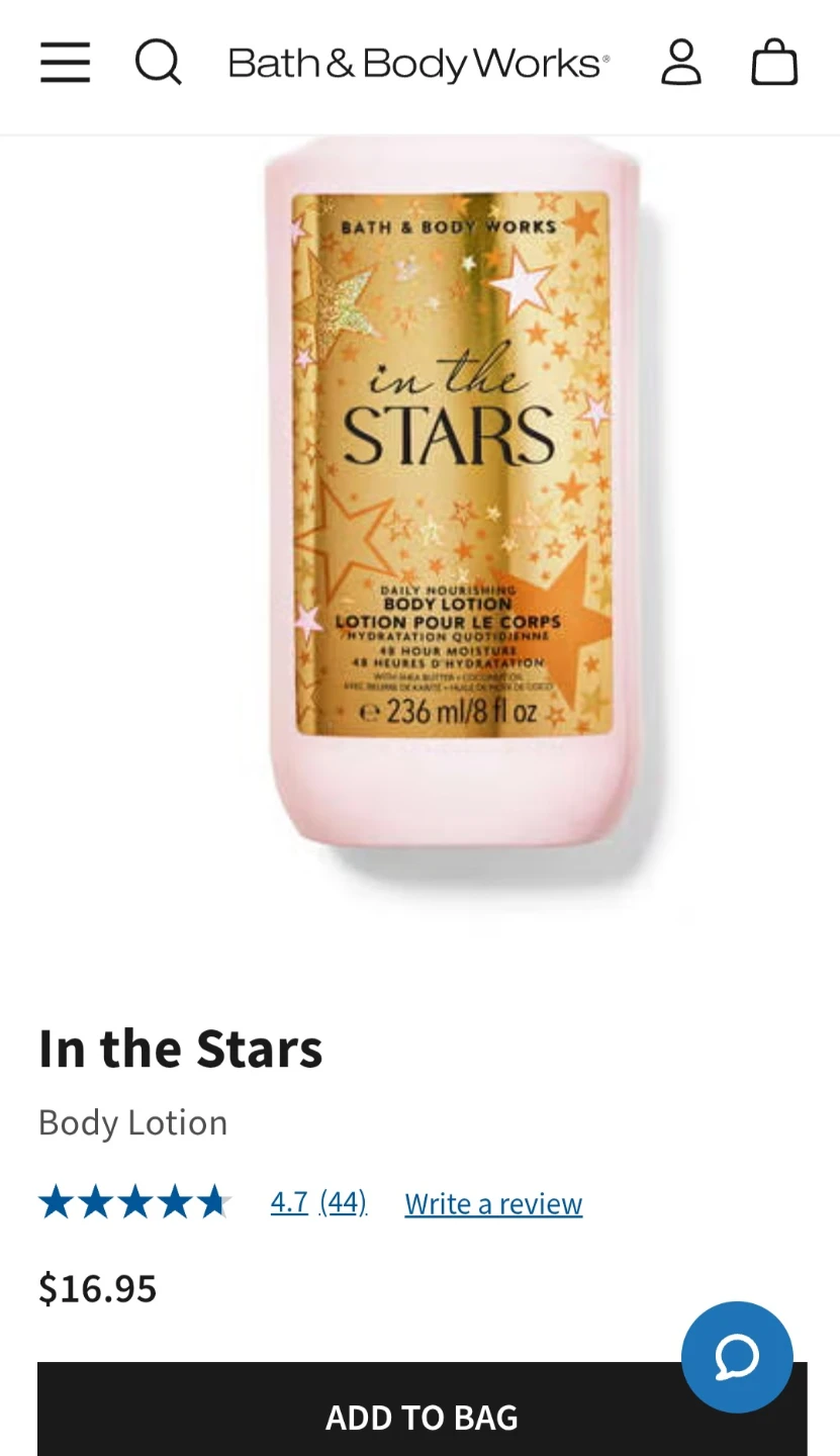 New - Bath and Body Works In the Stars Body Lotion - photo 2