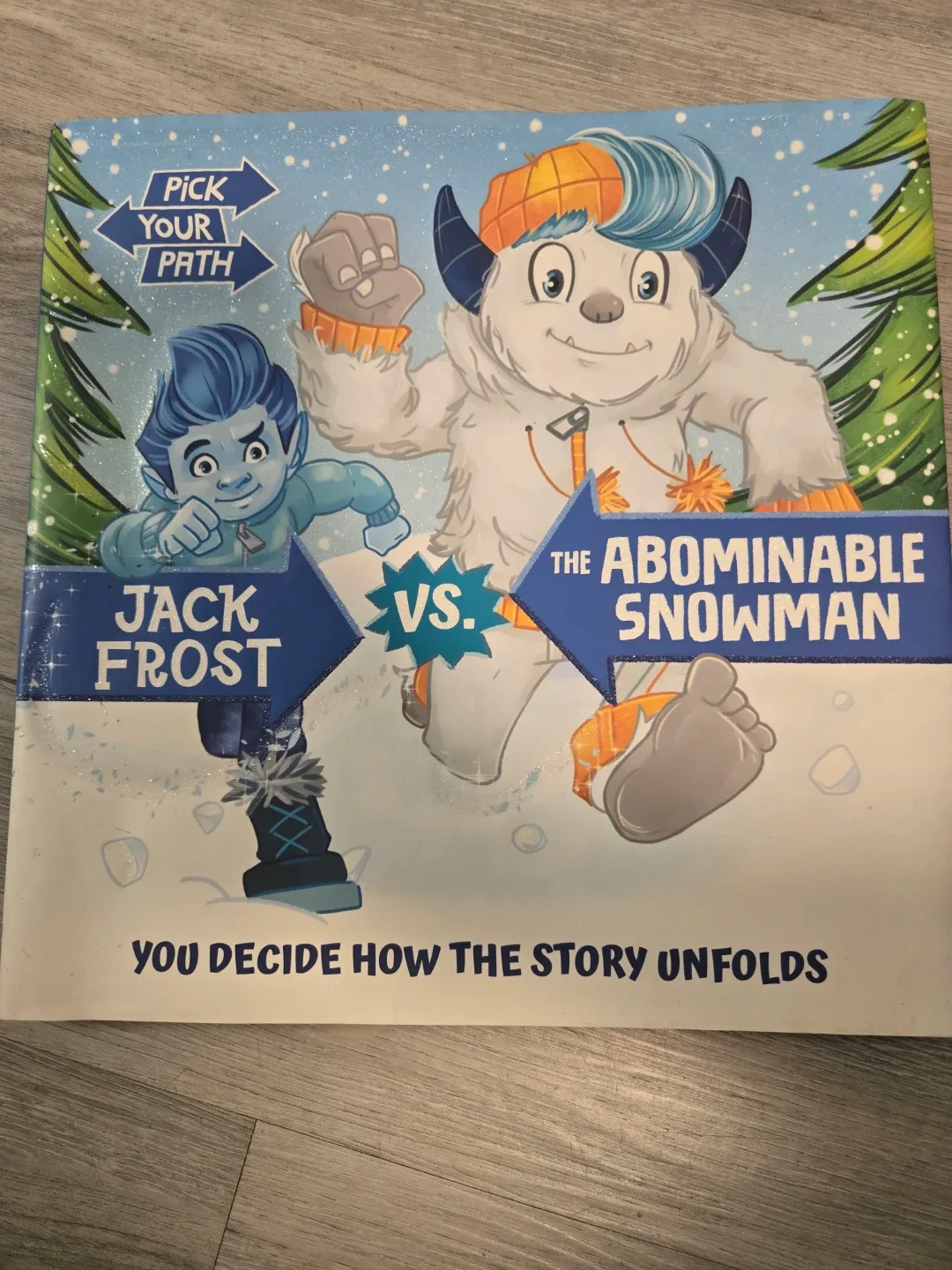 Jack Frost vs. The Abominable Snowman Book