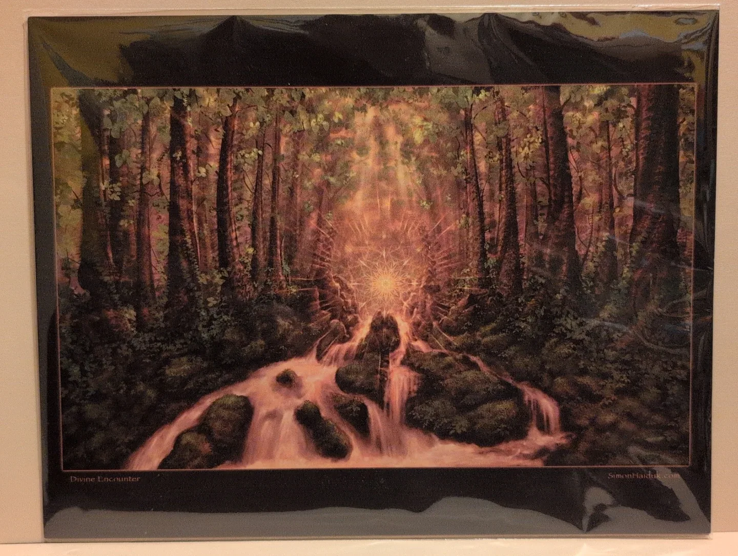 Divine Encounter Print by Simon Haiduk