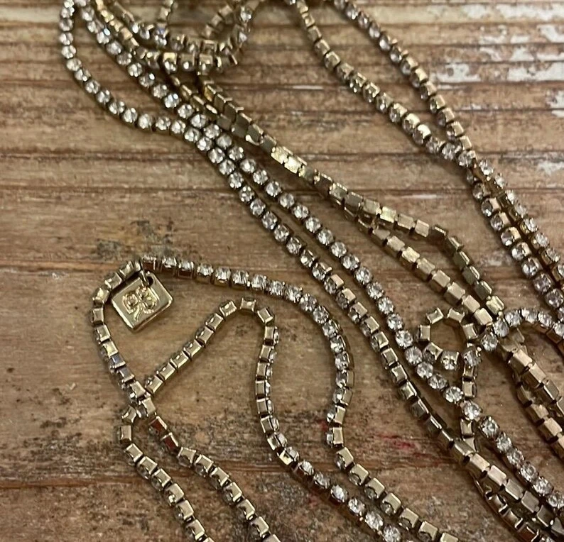 Banana Republic Rhinestone Layered Necklace - photo 3