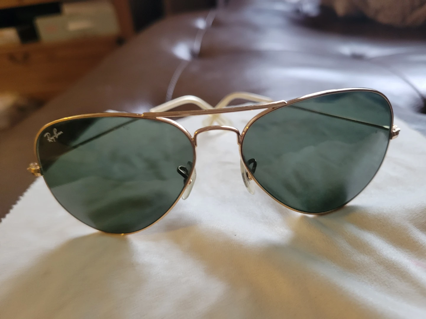 Ray-Ban Aviator Sunglasses - Gold Frame - photo 4
