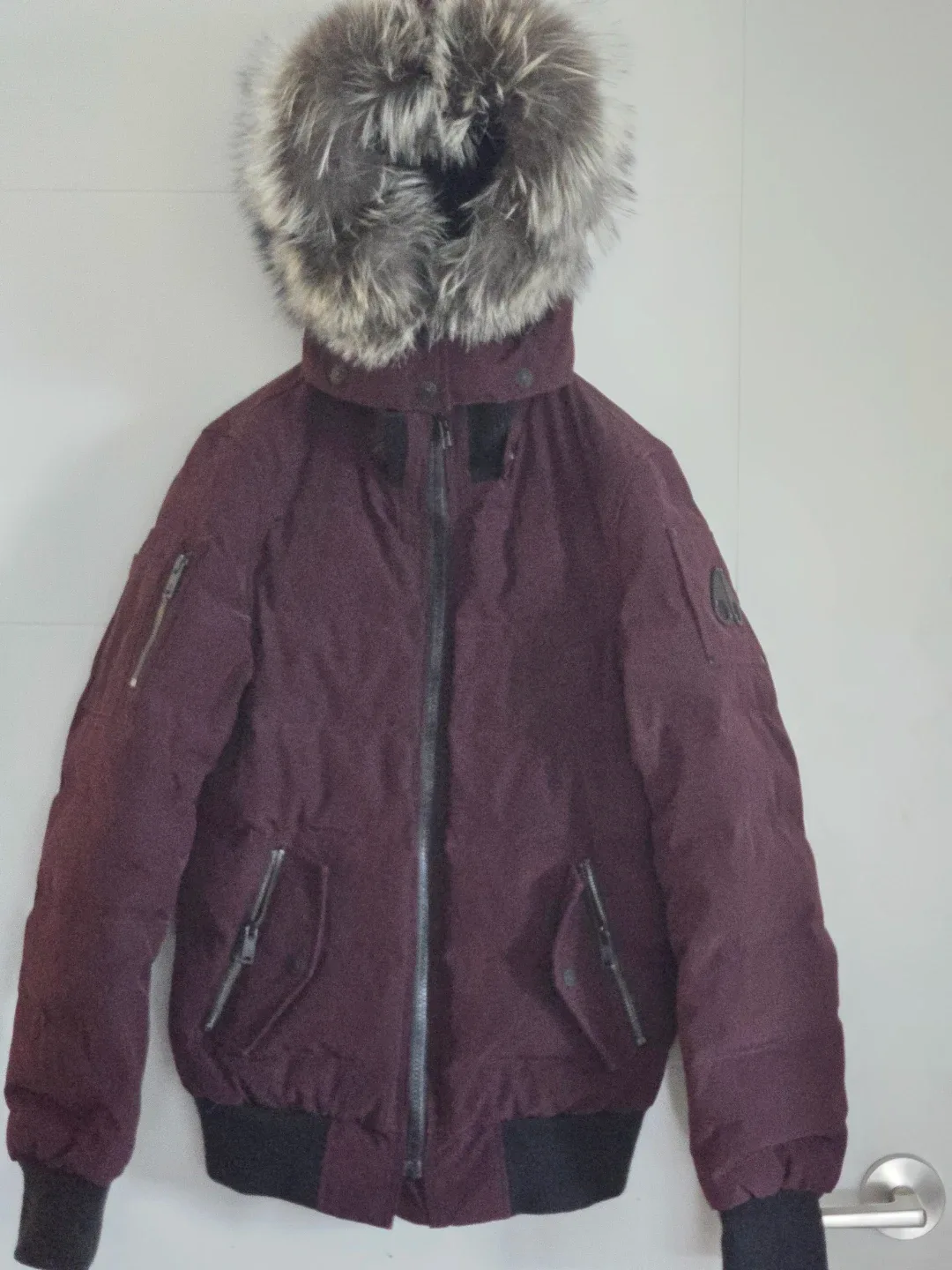 Moose Knuckles Down Bomber Jacket - Size S freshly dry cleaned image indicator(9)