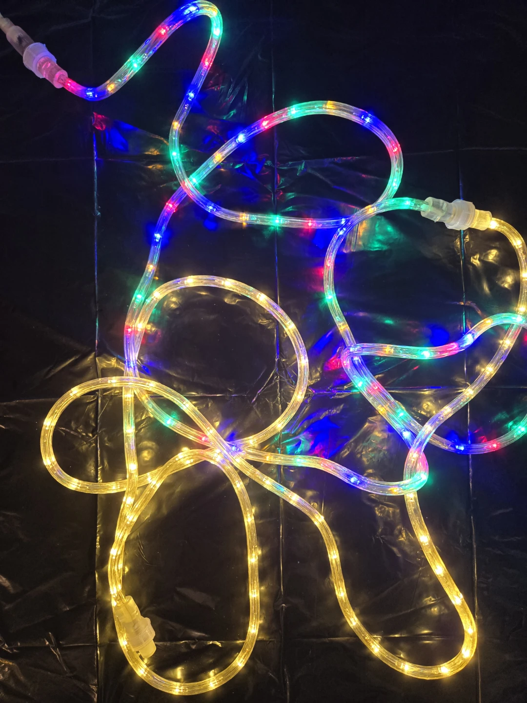Colourful LED Rope Light - set of 2