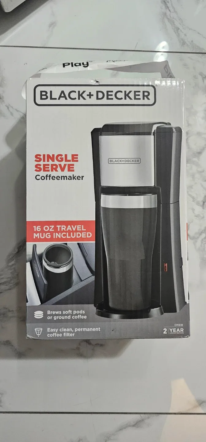 BLACK+DECKER Single Serve Coffeemaker