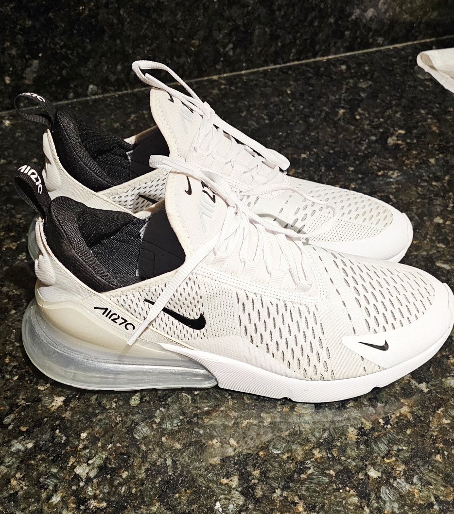 Nike Air Max 270 White Sneakers