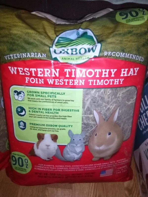 Oxbow & Full Cheeks Timothy Hay for Small Pets image indicator(3)