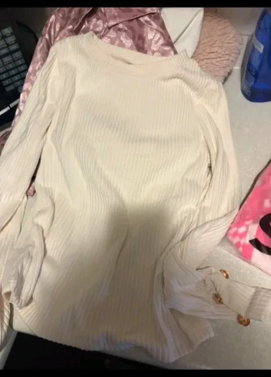 Ribbed Long Sleeve Top