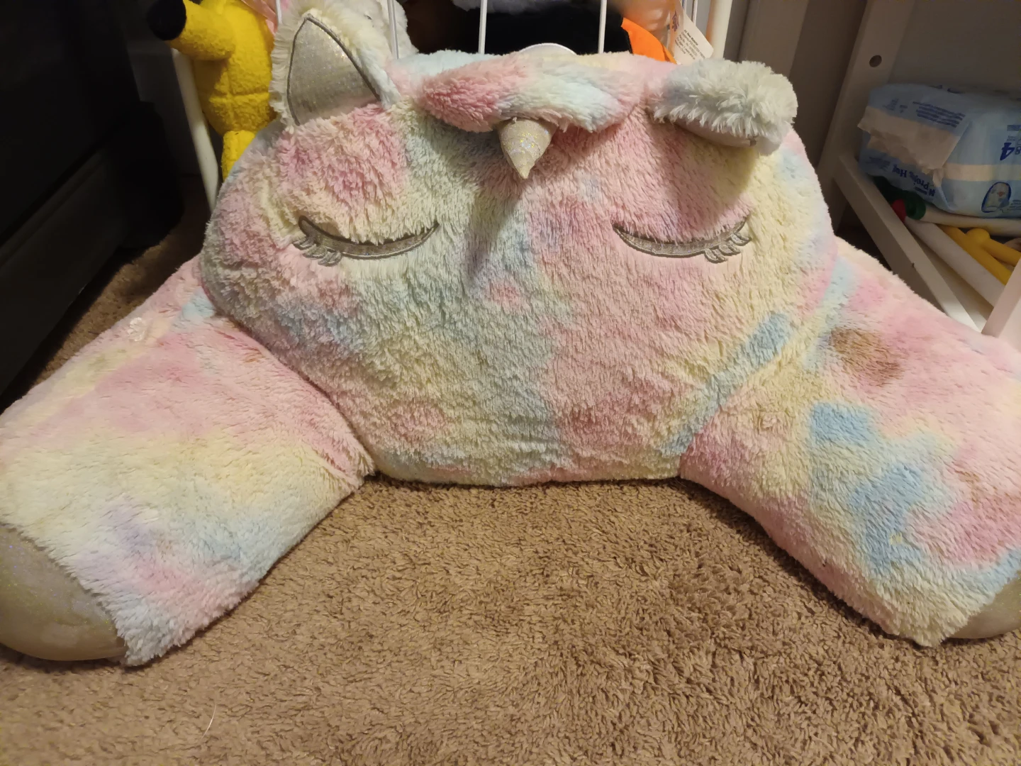 Unicorn Bed Rest Pillow