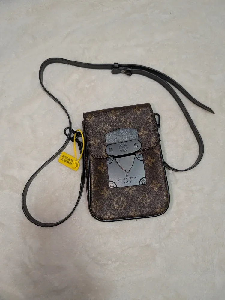 Louis Vuitton Brown Monogram Crossbody Bag image indicator(3)