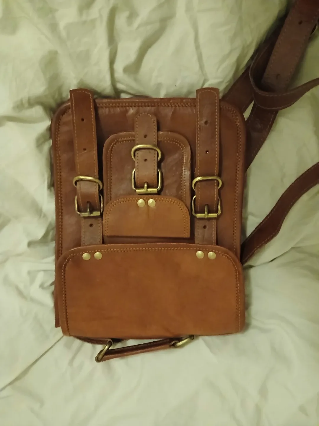 Leather Satchel Bag