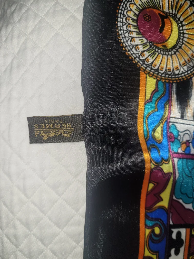 Hermès Silk Scarf