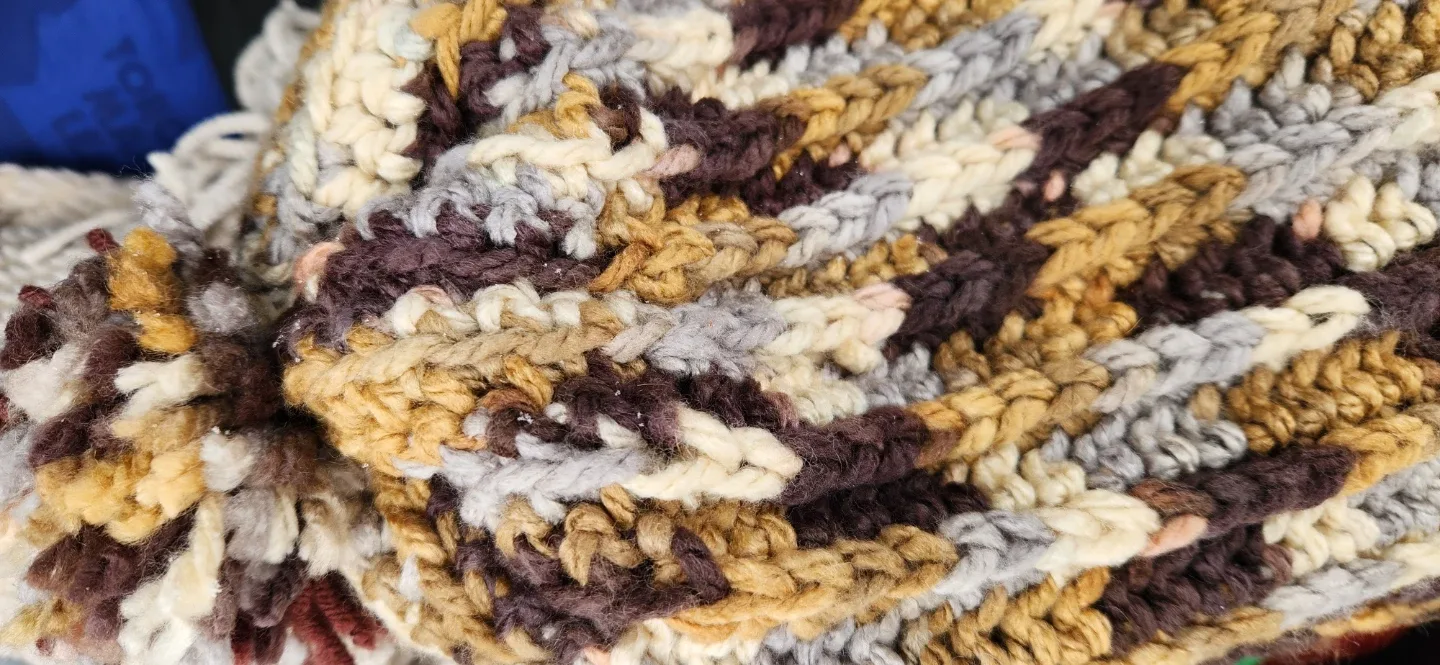 Handmade Knit Beanie sustainability star♻️ image indicator(2)