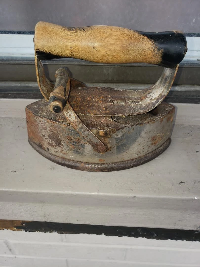 Antique Asbestos Sad Iron