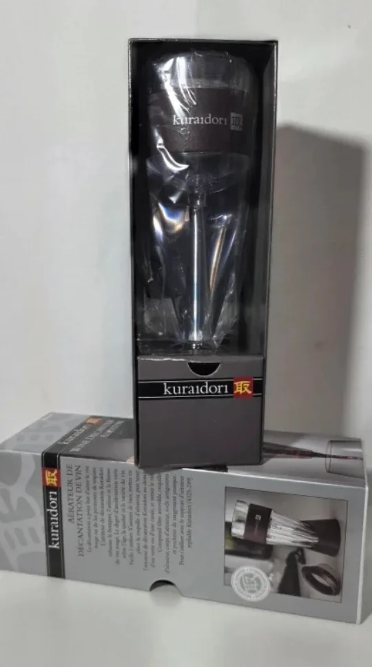 kuraidori Wine Decanter Aerator - New in Box! image indicator(3)