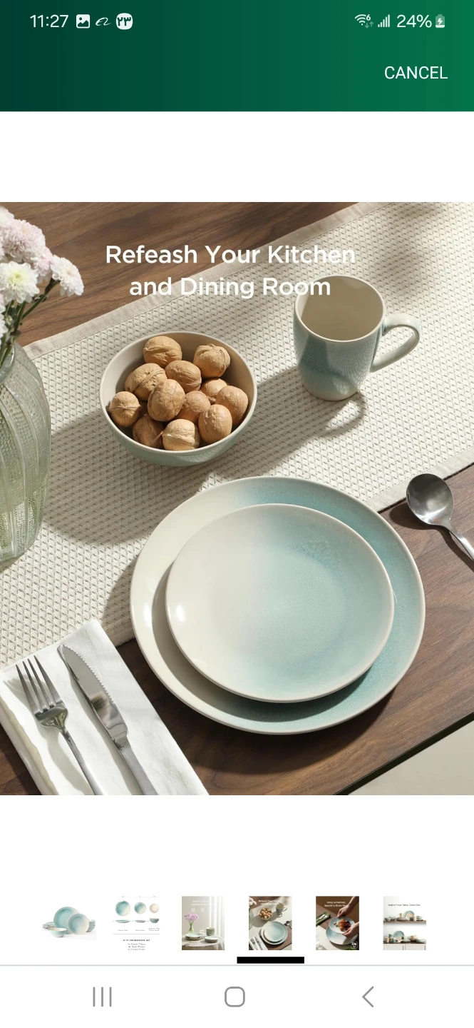 12-Piece Dinnerware Set
