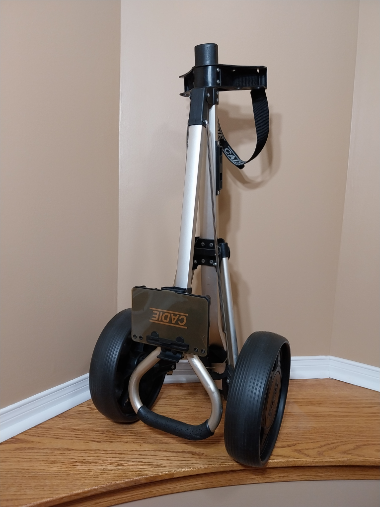 Cadie TC-400 Titanium Lightweight Golf Push Cart - photo 4