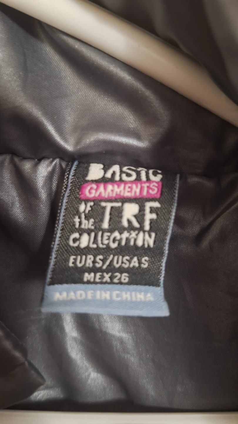 TRF Collection Silver Bomber Jacket - Size S - photo 3