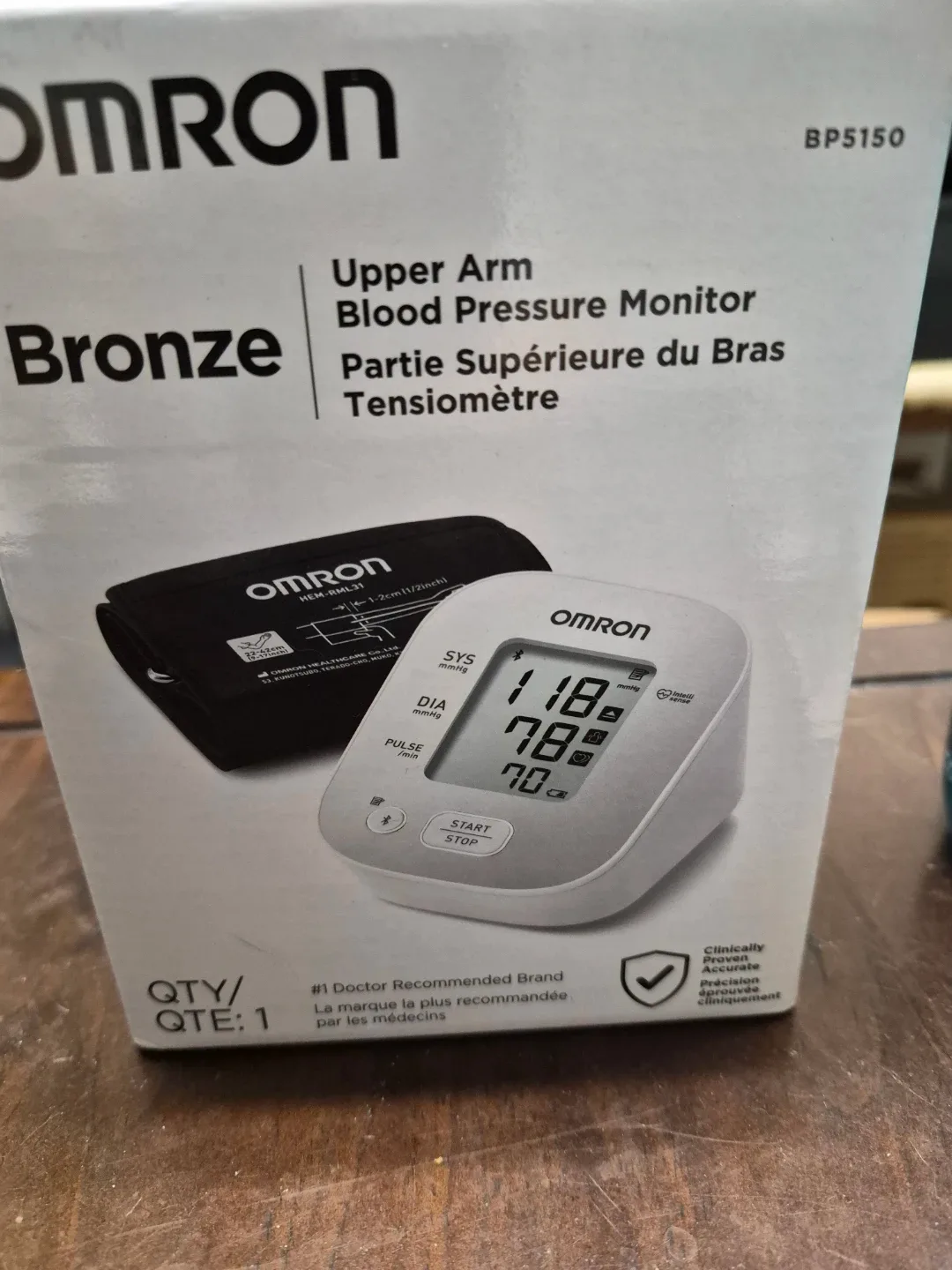 Omron Upper Arm Blood Pressure Monitor