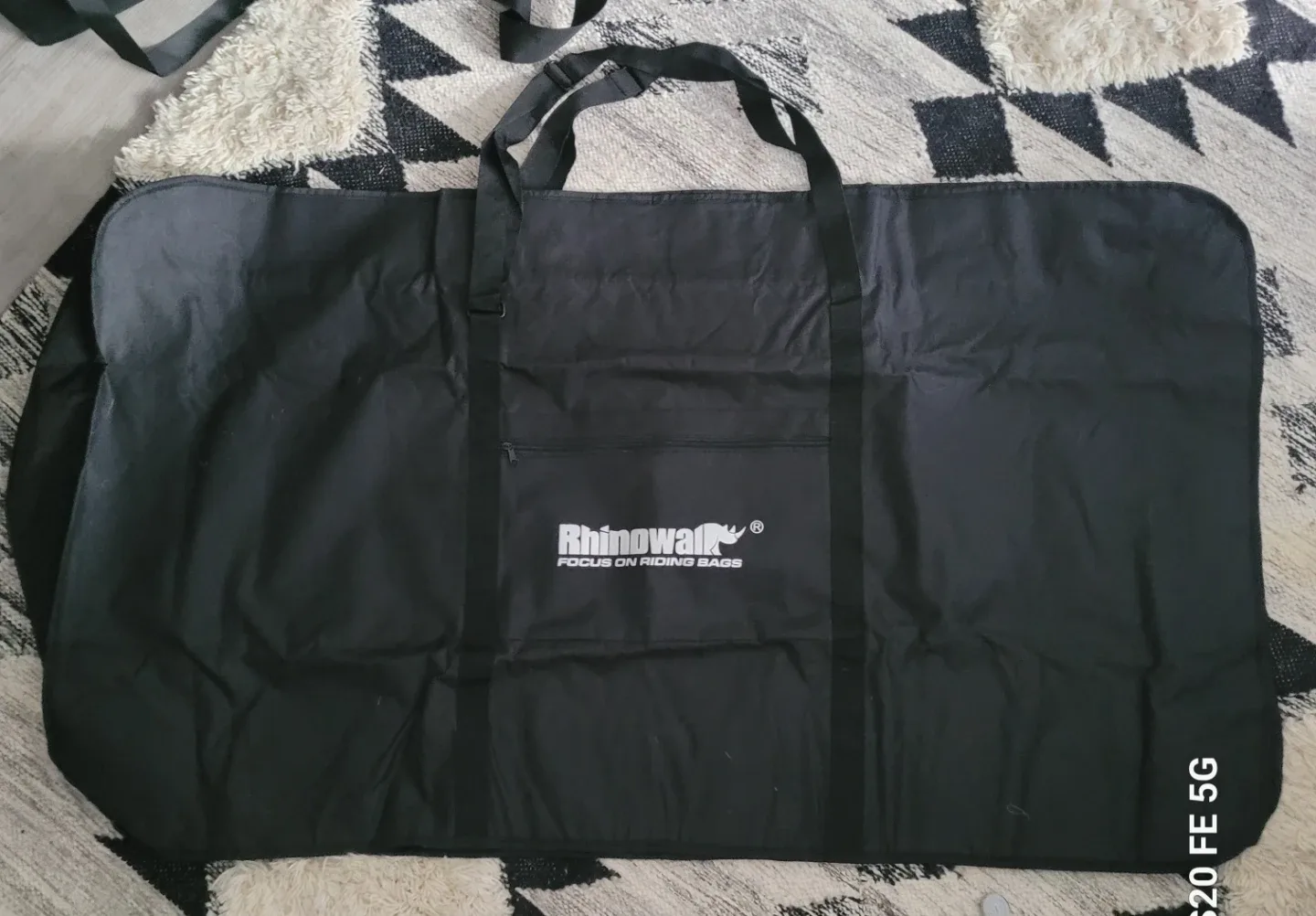 Rhinowalk Folding Bike Riding Bag - Black